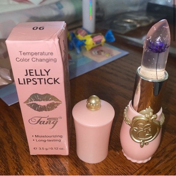FANG Pink and Gold Jelly Lipstick - Picture 1 of 1
